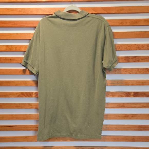 Polo Ralph Lauren Mens Large Green Polo Shirt Pony Classic Fit - Picture 3 of 3